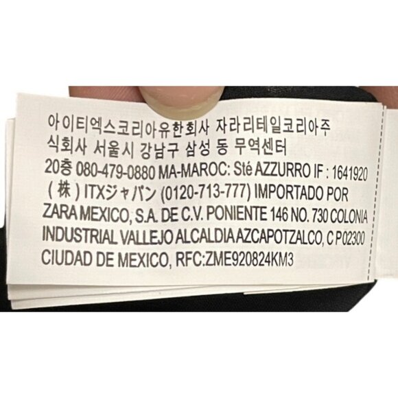 Zara Womens Long Foulard Print Dress M Medium Multicolor Scarf 3323/308 NWT - Picture 9 of 16